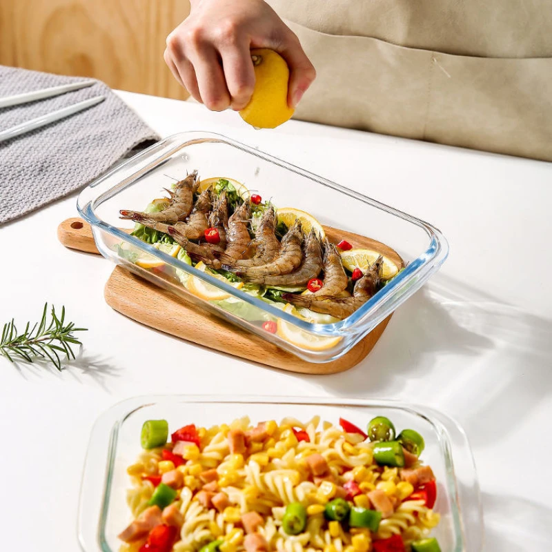 Teglia per il pane per accessori e strumenti da forno utensili da cucina utensili da cucina utensili da forno piatti in vetro vassoio da forno