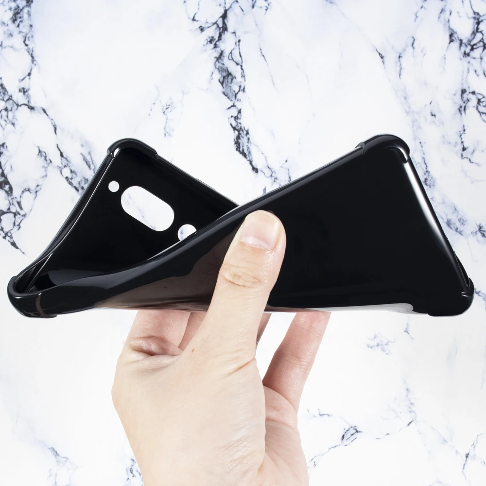 For  Aquos S3 Gel Pudding Silicone Phone Protective Back Shell For  Aquos S3 High Soft TPU Case