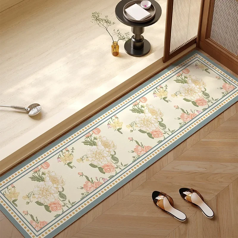 

Non-slip Bathroom Carpet Diatom Mud Super Absorbent Floor Mat Kitchen Carpets for Living Room Entrance Doormat Long Rug Tapis 러그