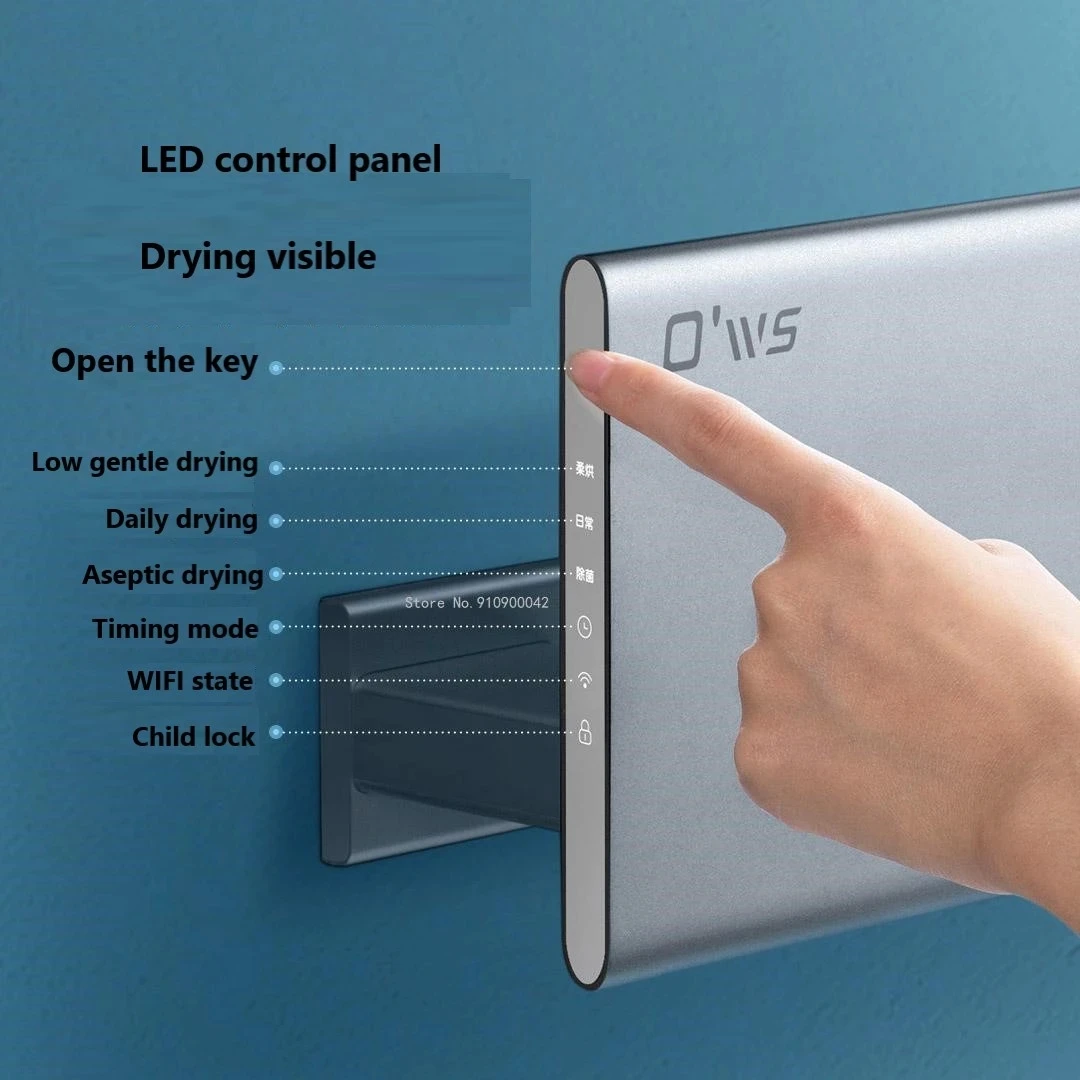 Mijia Ows Smart Electric Towel Rack S1 Electric Heating Work With Mi Home App Smart Timing Sterilize and Remove Mites