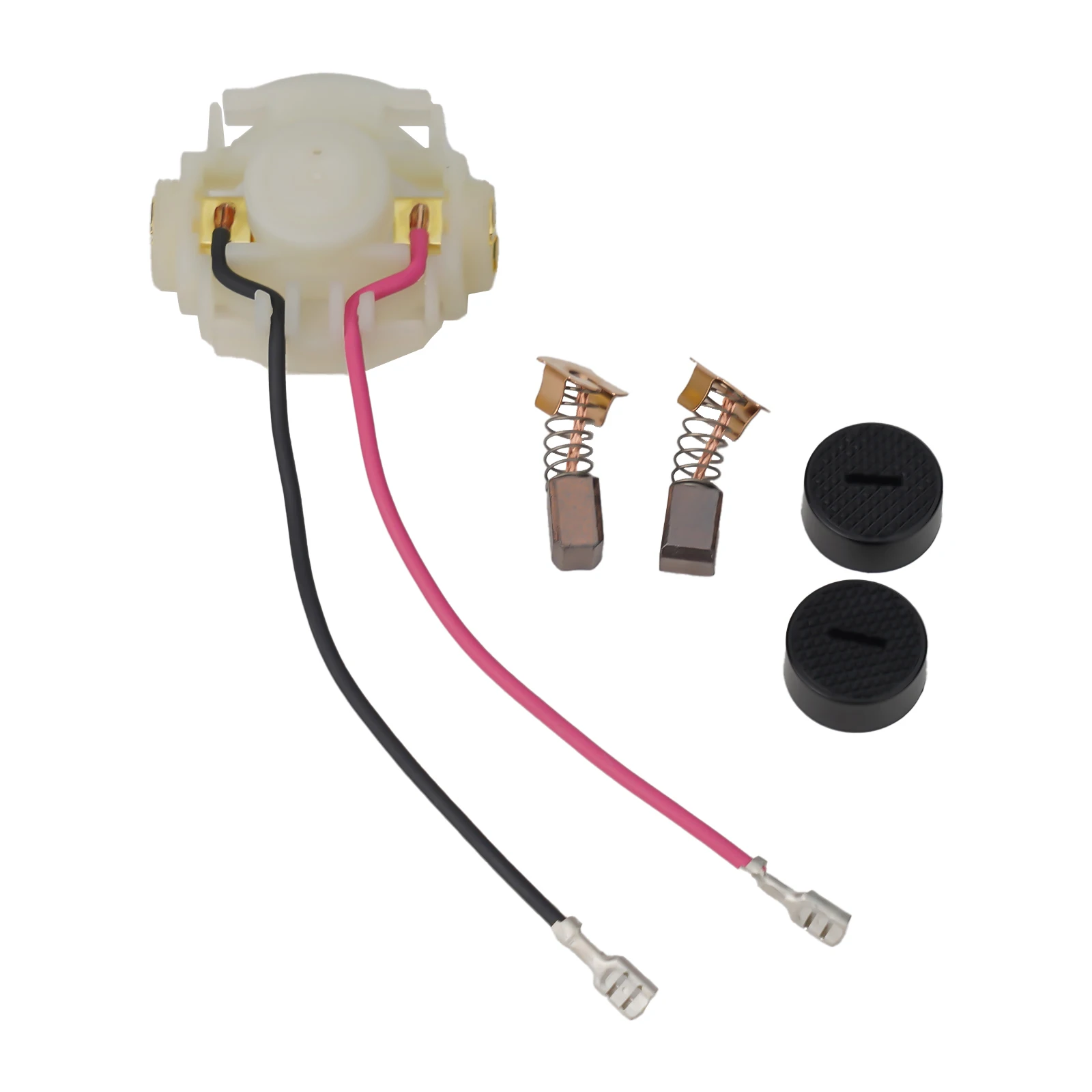 

1set Carbon Brush With Brush Holder Cap Kit Replac For BGA450 BGA452 DGA452 BGD800 BGD801 BJS101 BJS160 BJS161 BGA402 DGA452REF