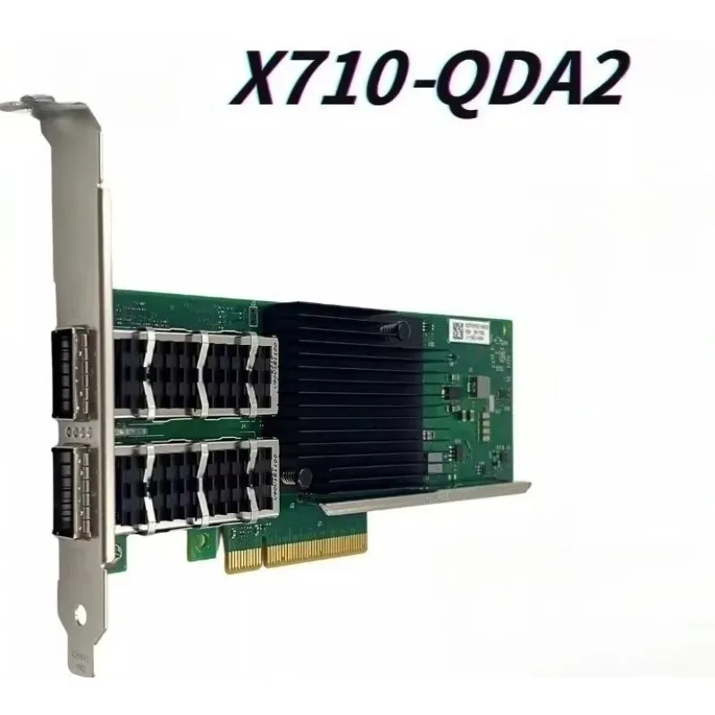 TopElec Original XL710-QDA2 PCI-E 40G Dual Port 10 Gigabit Network Interface Card XL710QDA2BLK