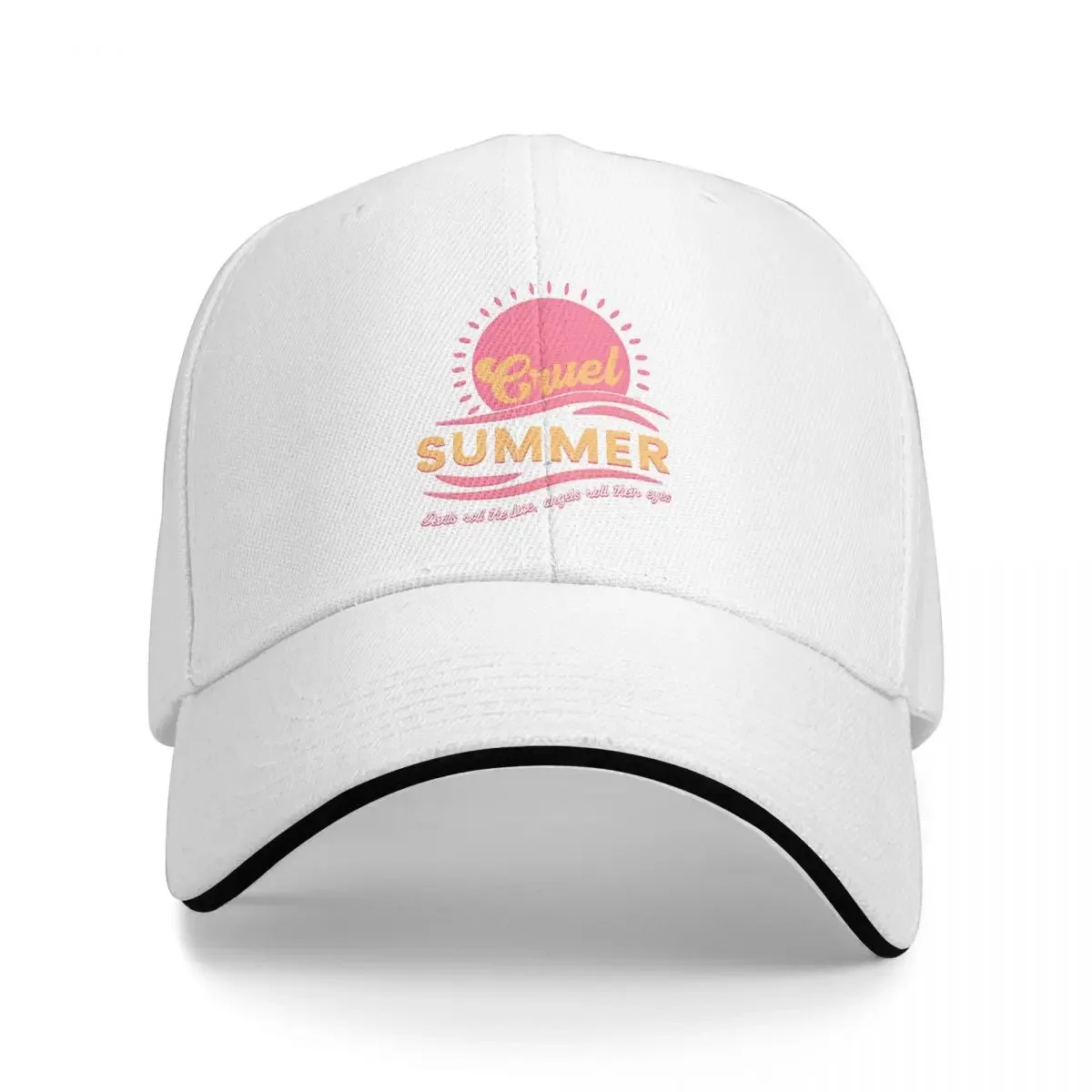 Cruel Summer Baseball Caps Hip Hop Swiftie Lover Era Sandwich Hat Unisex Breathable Dad Hat Fishing