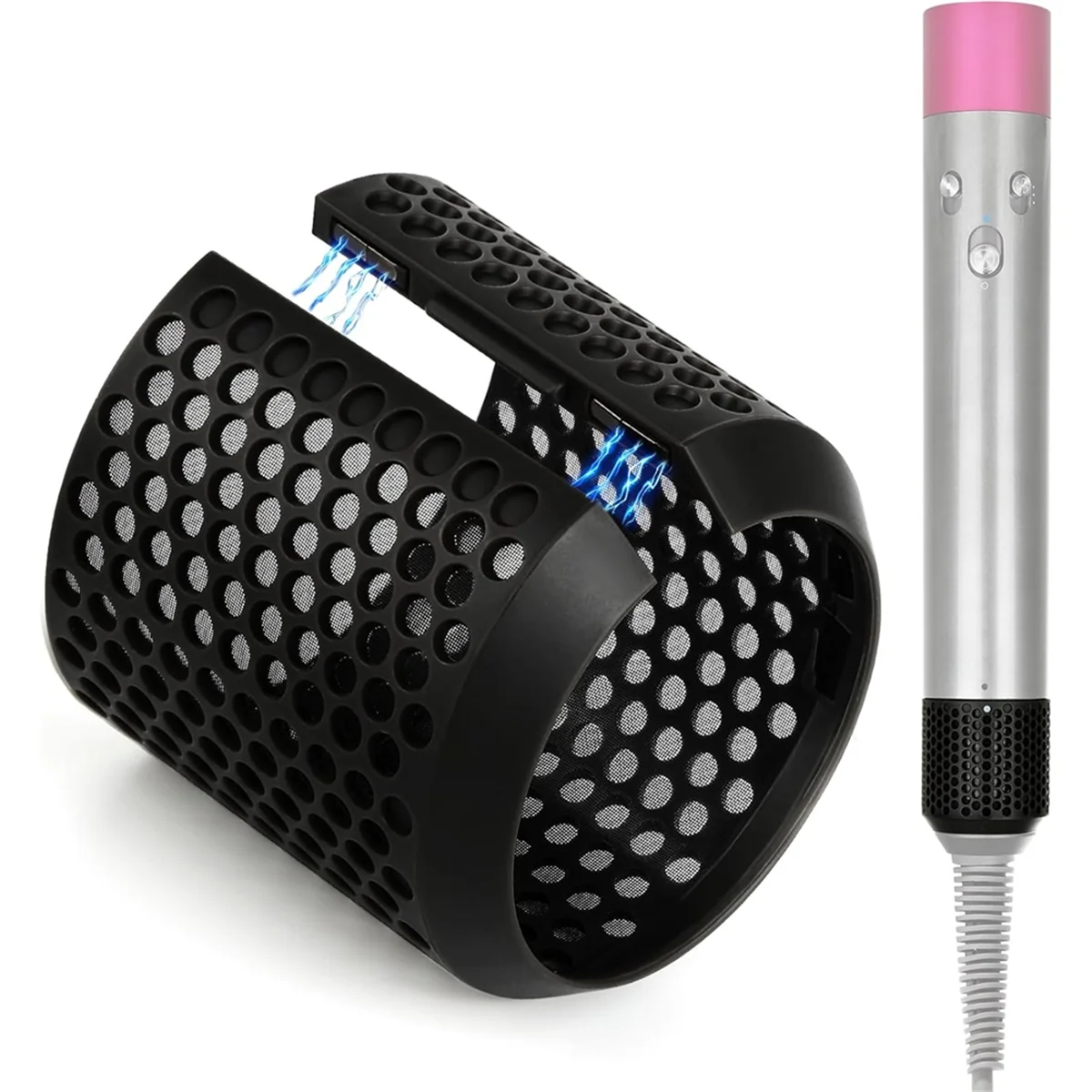 Couvercle de Cage de filtre extérieur magnétique pour accessoire de remplacement pour coiffeur de cheveux HS01/HS05