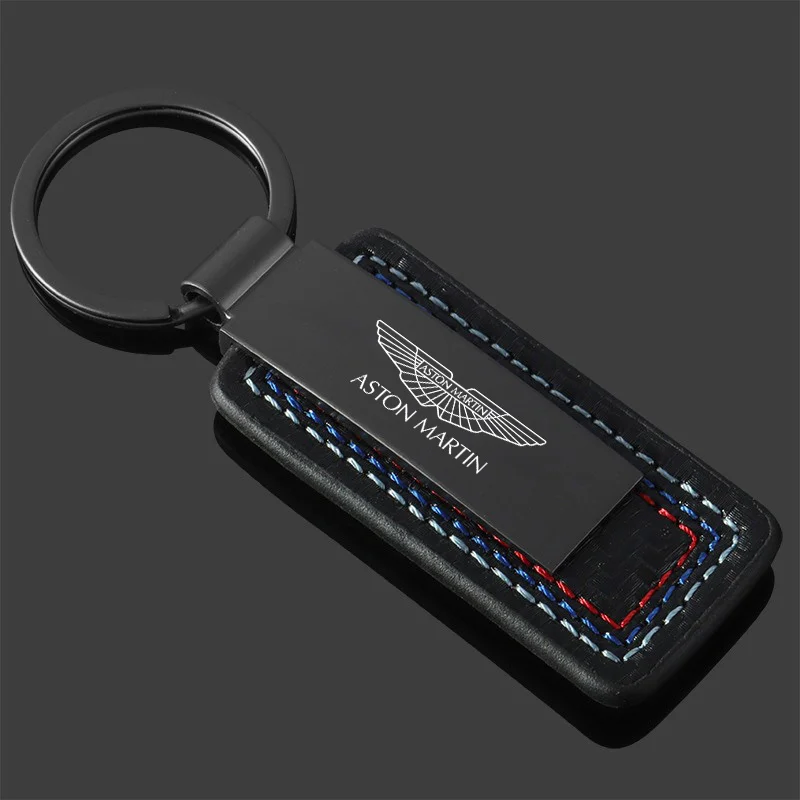 Aston Martin 3D Metalen Sleutelhanger - Hoogwaardige materiaaltextuur