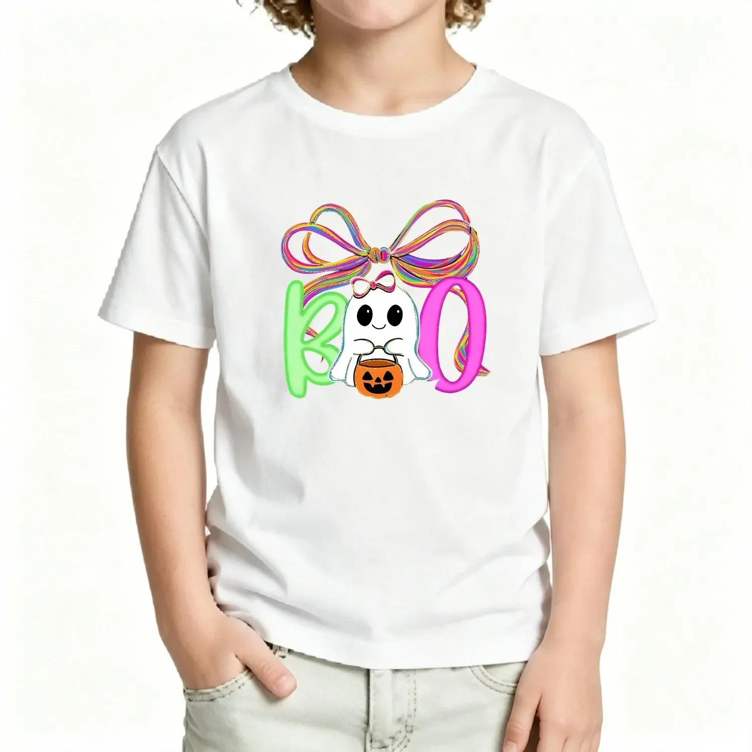 Halloween Boys Ghost Youth Shirt, Cute Toddler Halloween Shirt, Boo Boys Shirt, Halloween Shirts