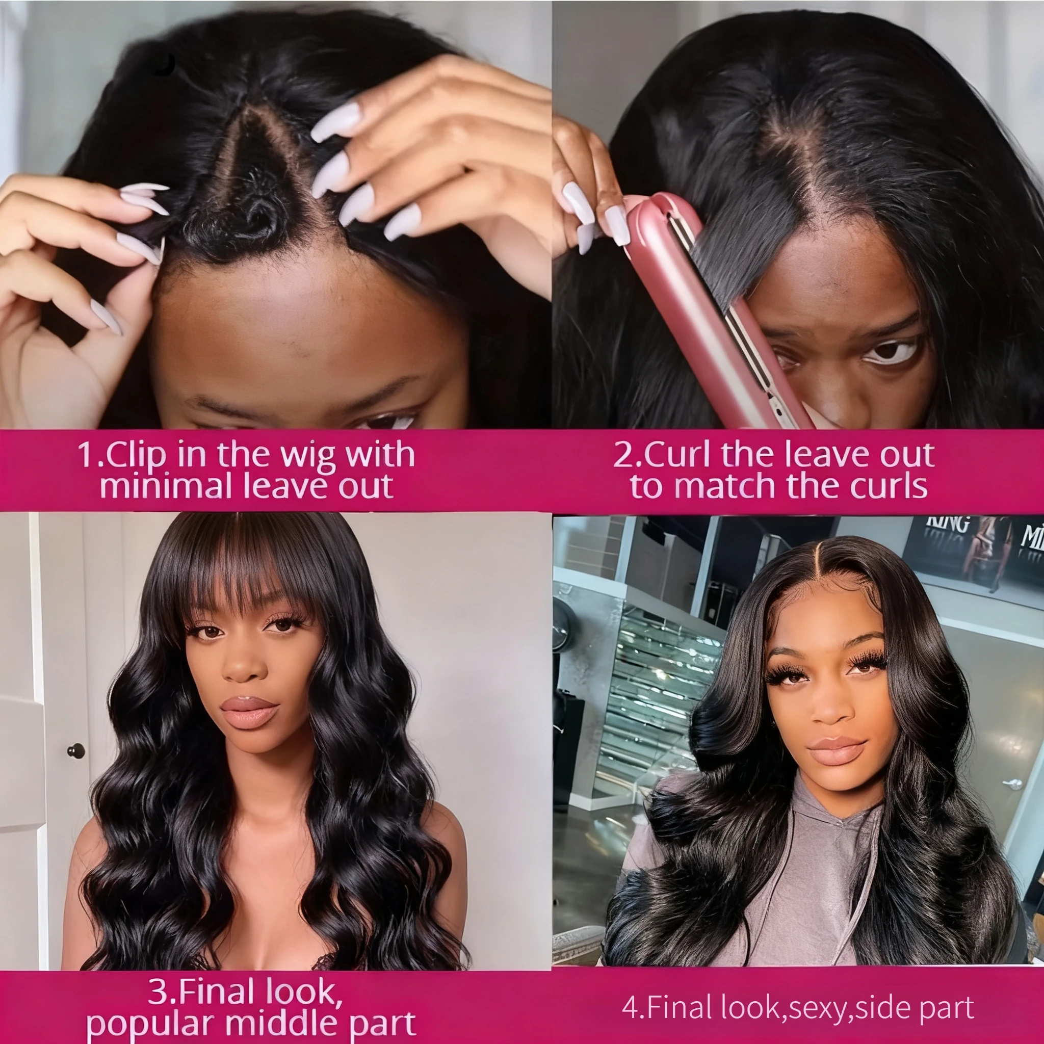 لافيون شعر مستعار 250 الكثافة الخامس جزء شعر مستعار شعر الإنسان الجسم موجة ترقية الخامس جزء شعر مستعار لا ترك الخامس جزء شعر مستعار شعر الإنسان شعر ريمي يوميا