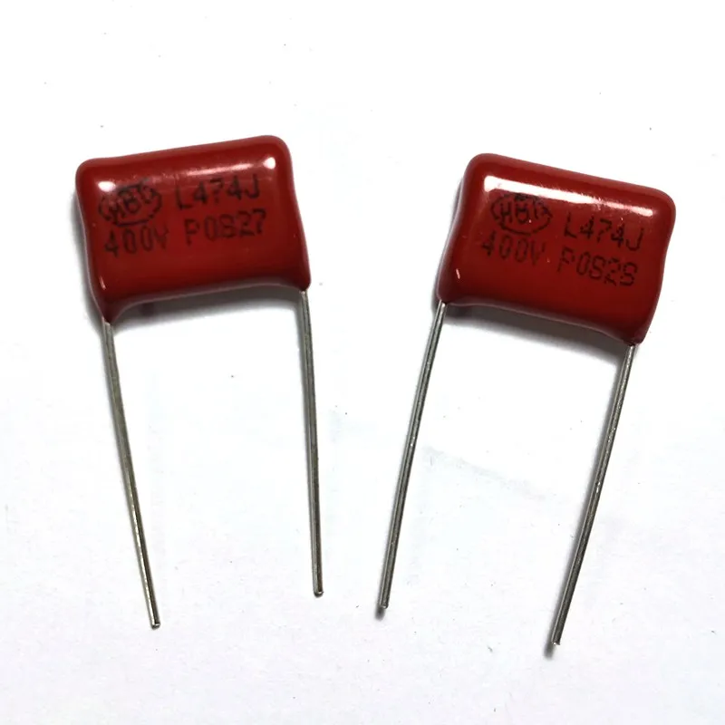 

10pcs CBB22 474J400V 400V474J 470nF 400V 5% P15 Foot Distance 15mm Metallized Polypropylene Film Capacitor