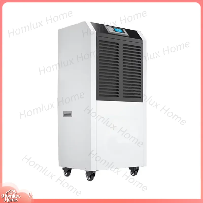 90L Per Day Dehumidifier for Home Wardrobe Industrial Use Swimming Pool Refrigeration Commercial Moisture Removal Heavy Duty