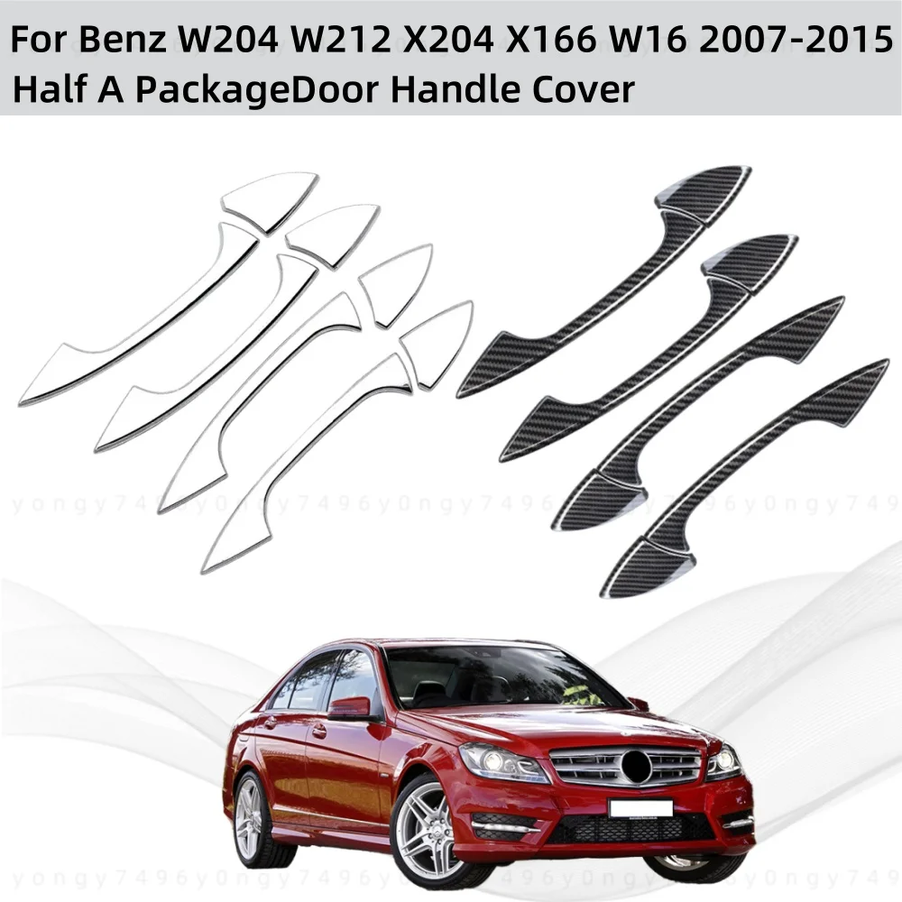 

Car Decoration Stickers For Benz W204 W212 X204 X166 W16 2007-2015 Styling Half A Package Door Handle Cover Trim Accessories