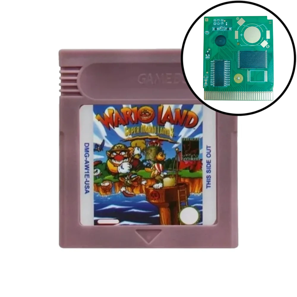 Spielkassette, klassische Retro-Plattform-Spielkarten, USA-Version für Original Game Boy GB GBC Handheld-Konsole, Spielesammlung, Geschenk – Detail 16