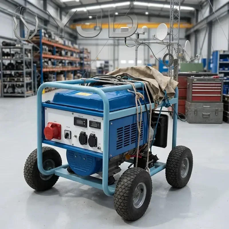 YJD Yuchai 2.8-18kw Genting Electric Diesel Generator 60kva 45KW Super Silent ATS All-Copper Brushless Alternator 1800 RPM Water
