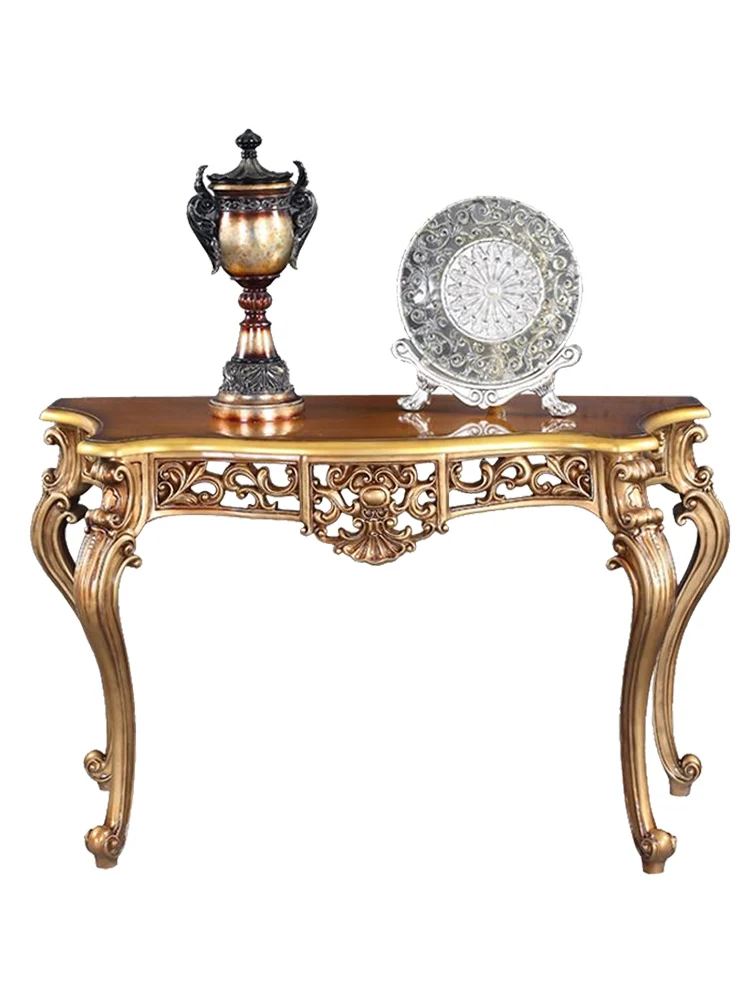 

Console Tables Luxury Living Room Corridor Entrance Decoration Desk Wall Hall Cabinet Complete Installation