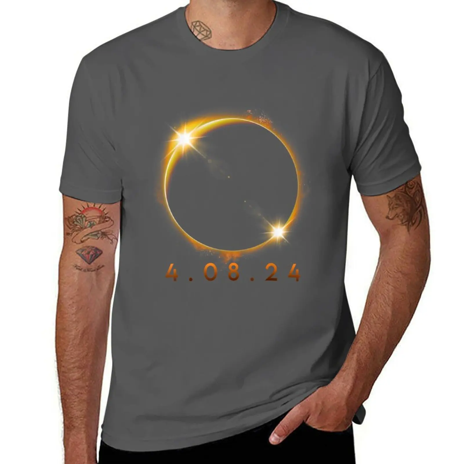 

2024 Solar Eclipse 2024 040824 Eclipse T-Shirt anime t shirts oversize essential t shirt T-Shirt