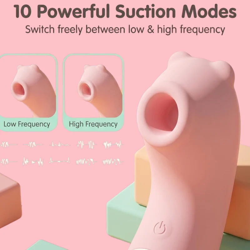 Clitoral Sucking Vibrator Vacuum Stimulator Nipple Massager Rechargeable Waterproof Sex Toy for Women Couples Gift view 2