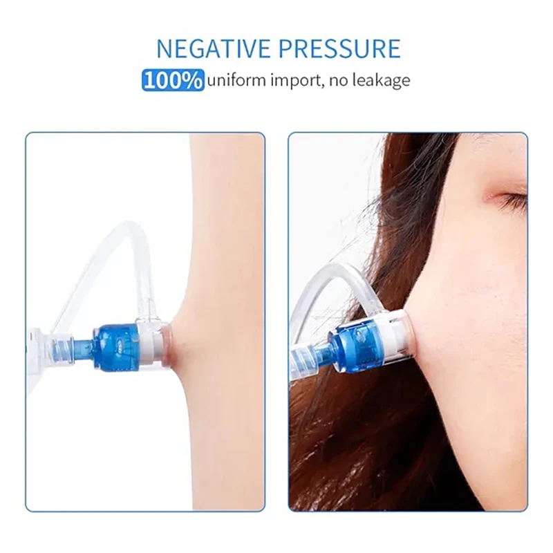 Korea Original EZ Injector Hydrolifting Gun Mesotherapy Negative Pressure Meso Gun Mesotherapy Hydrolifting Water Injector Skin