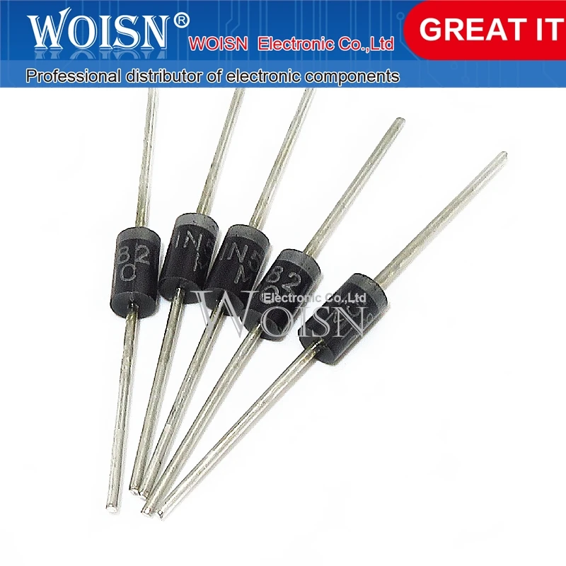 50PCS 1N5821 IN5821 DO-41 Schottky diode