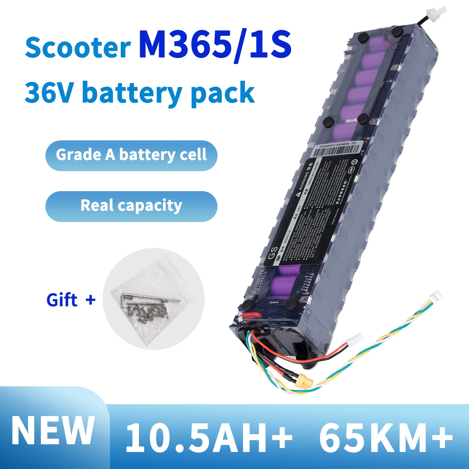 36V Lithium Battery Pack 18650 Battery Pack 10S 3P For M365/1S Pro Electric Scooter Battery Pack,Scooter Accessories