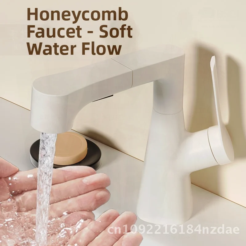 

Universal All-Copper Multi-Functional Adjustable Pull-Out Basin Faucet for Bathroom Toilet - Hot And Cold Water Stainless Steel