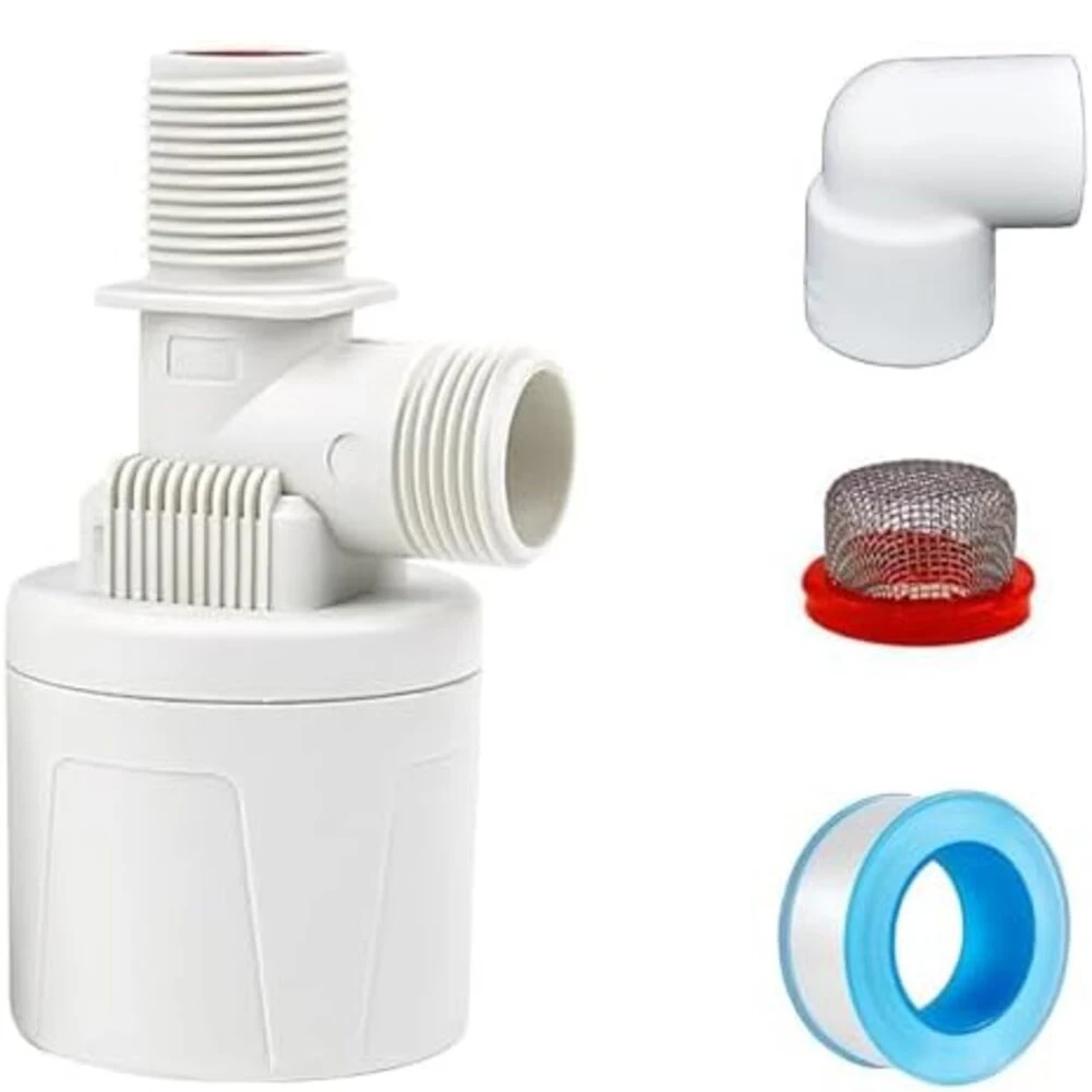 

Automatic Water Level Control Float Valve for Tanks and Hydroponics Nylon PA66 with Stainless Steel Components