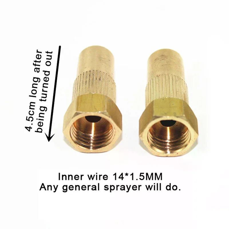 1 قطعة فوهة الري الزراعي 16*41*8 مللي متر قابل للتعديل الفخار فوهة الفخار قابل للتعديل رذاذ تركيب جهد #5