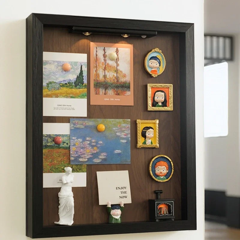 

Advanced oil painting magnetic suction meter box box occlusion painting switch box occlusion hanging painting