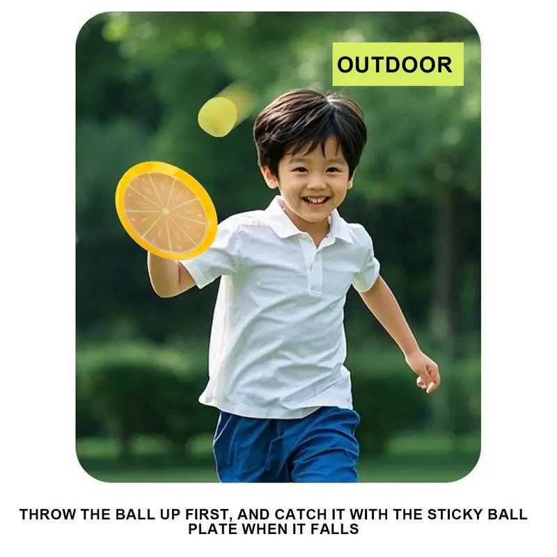 Gooi- en vangbalset Vangbal speelgoed voor kinderen Zintuiglijke ouder-kind interactie Buitenspeelgoed Paasmandvuller voor jongens