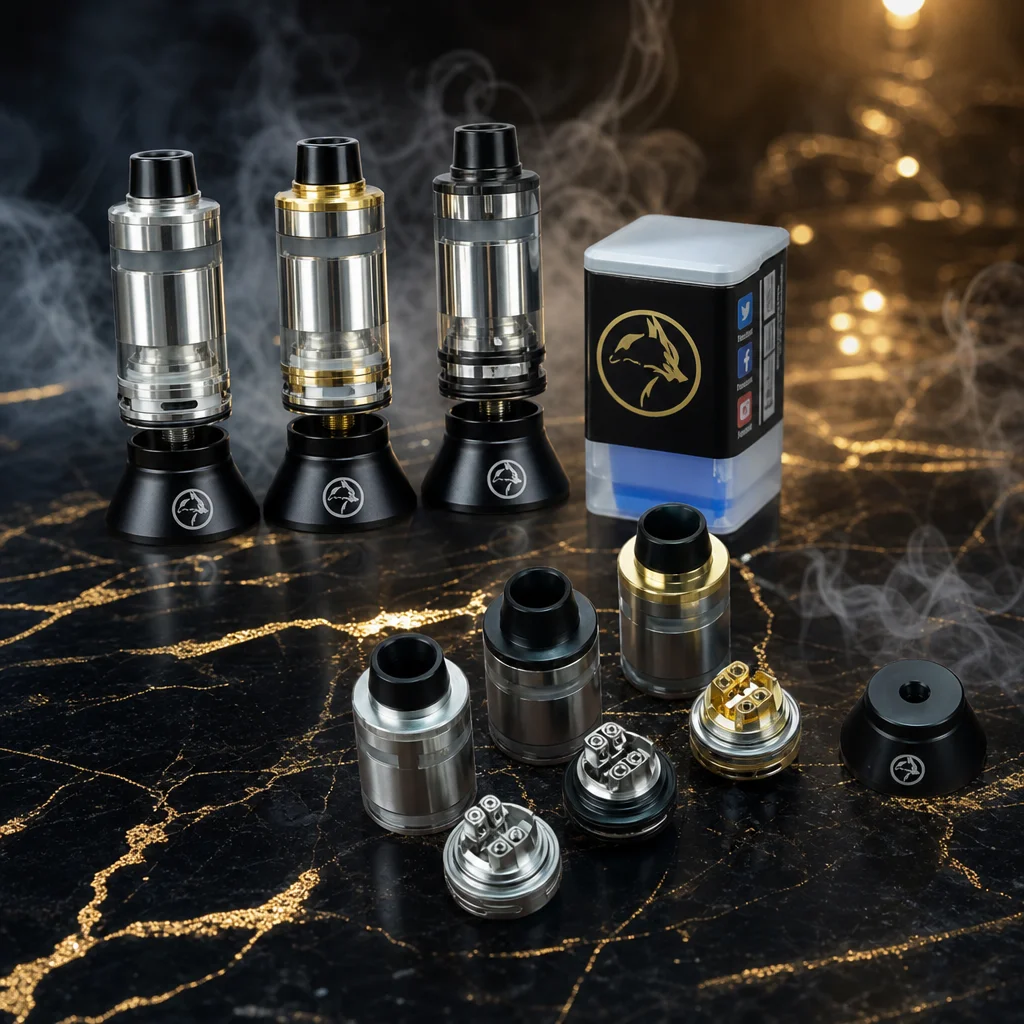 

Taifun GT IV RTA 25mm 316SS Rebuildable Tank Atomizer - 5ml Capacity with Top Filling Bell Cap