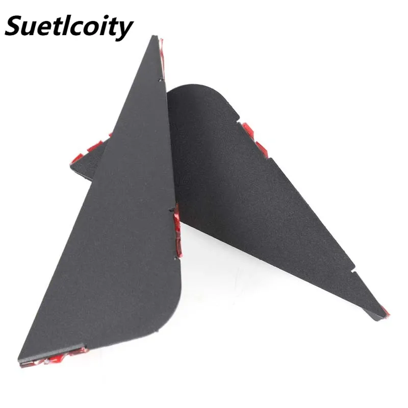 

Suetlcoity For Haval Mastodon 2023-2024 Aluminum Alloy Black Car Headlight Angry Eyes Headlight Cover Trim Car Accessories