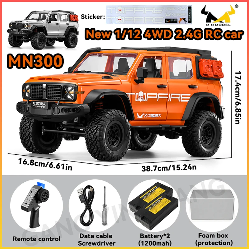 

Радиоуправляемая машина MN-300 для бездорожья, полноприводная, с пропорциональным управлением, 2,4 ГГц, модель MN300, подарок для взрослых и детей