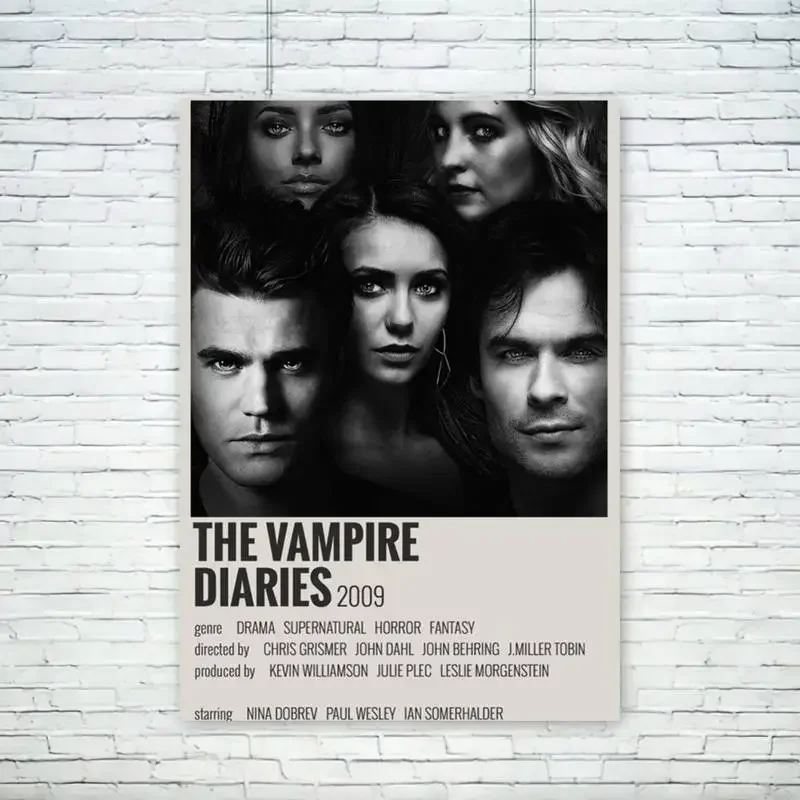 The Vampire Diaries Movie ,Art Picture Print Silk Poster ,Home Wall Decor