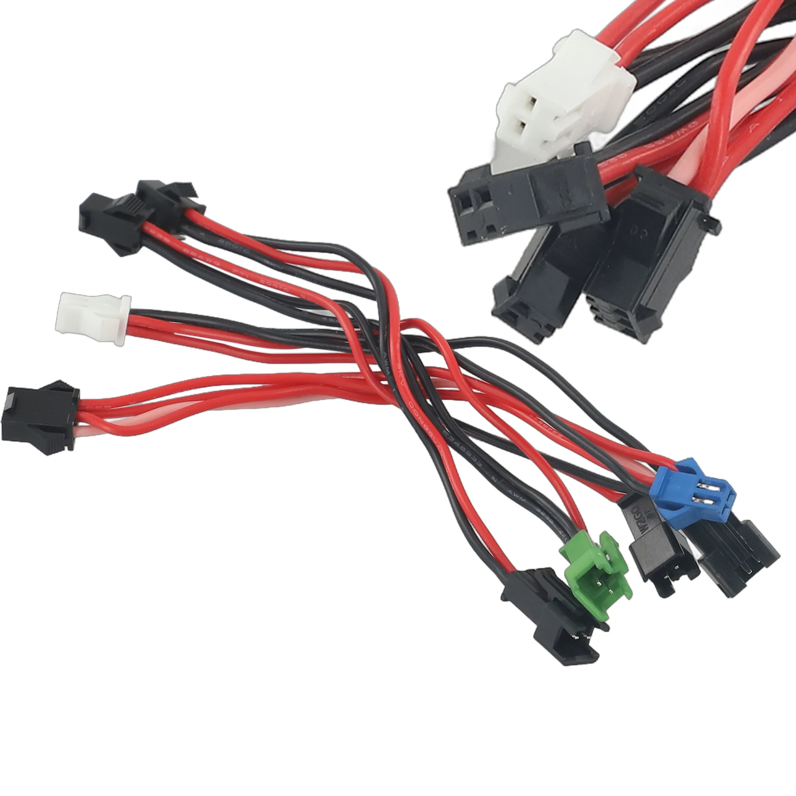 

24-60V Electric Bike Lights Connection Line E-bike Headlight Front Rear Tail Light Rubber Wire Cycling Accessories