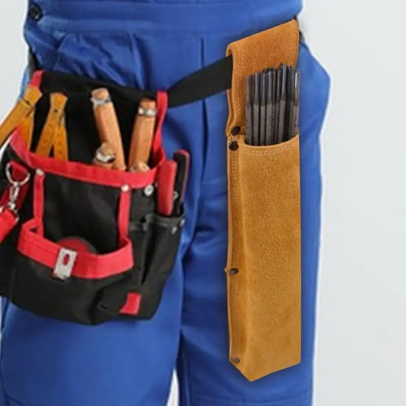 

Welding Rod Bag Welder Hardware Tool Waist Bag Welder Hardware Tool Waist Bag Welding Rod Storage Container Anti-Scald For