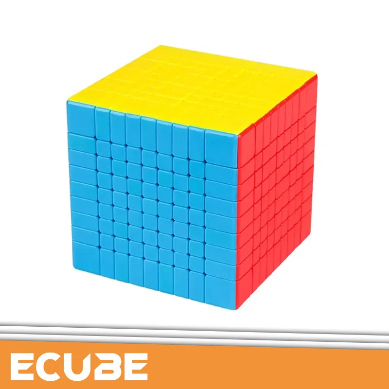 

[ECube] MoYu MeiLong 9x9 Speed Cube Classroom Edition Stickerless Magic Cube MF9 Update Version ECube Cubing Classroom 9x9