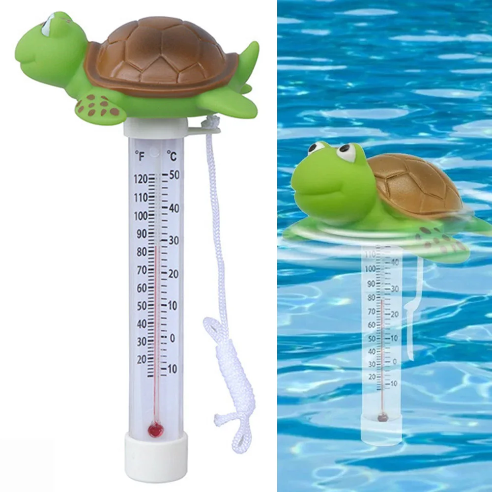 Accurate Temperature Monitoring Easy To Read Floating Pool Thermometer Cartoon Design Floating Pool Thermometer