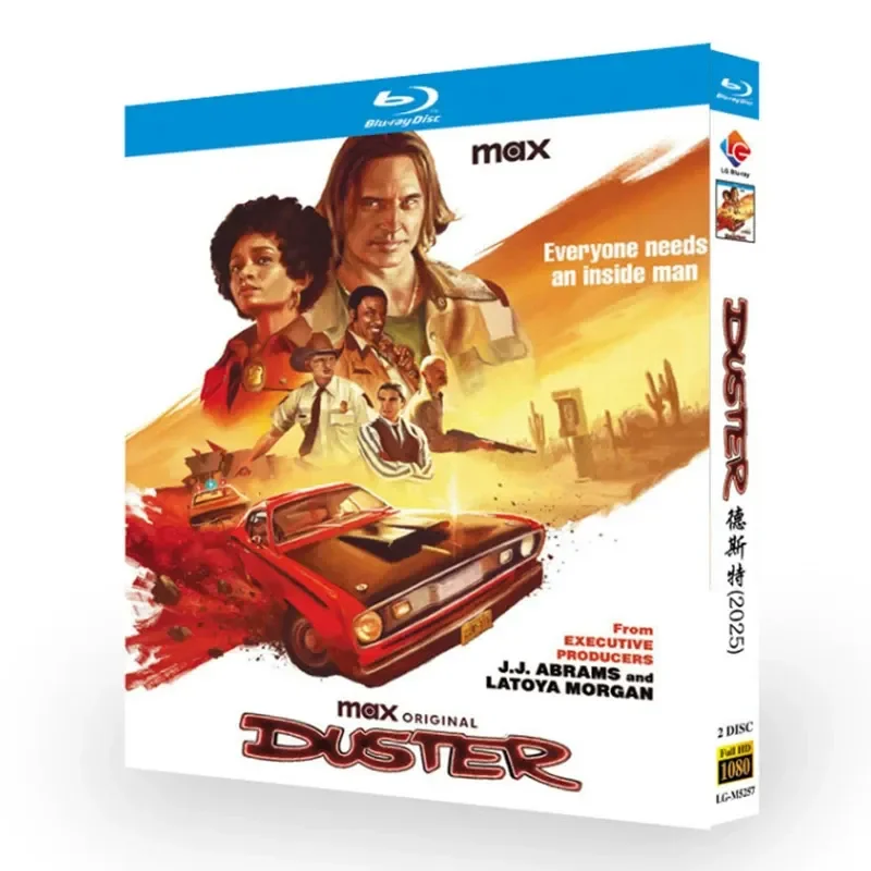 Blu-ray Ultra HD American Drama Durst Dust Driver BD Disc CD Box Chinese and English Traditional Subtitles