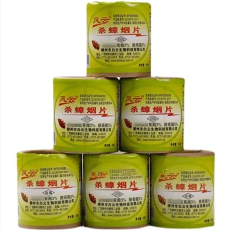 6 unids/bolsa cucaracha humo mágico Smog para Mosquitos moscas insecto pulga hormiga asesino insecto hogar plagas Control del hogar