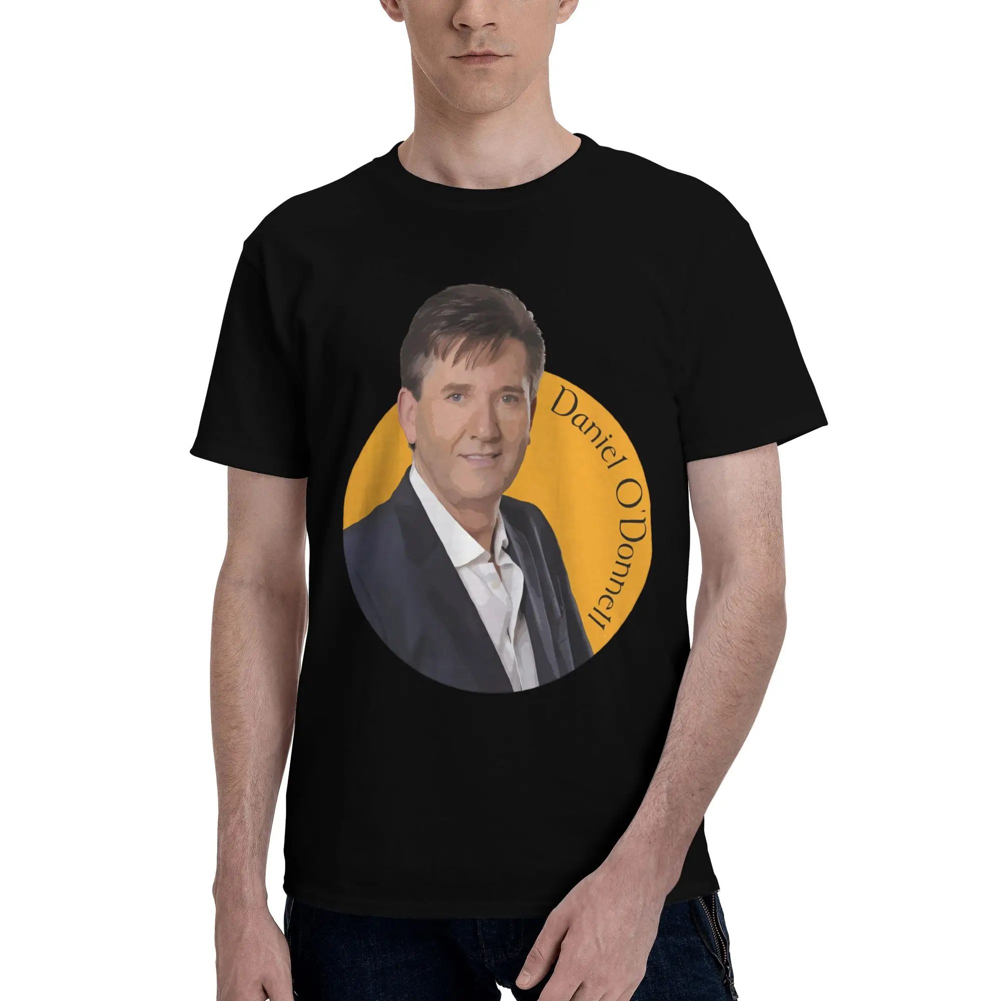 Daniel O'Donnell Soft And Glutinous Reversible T-shirt Casual Girlish Feeling T-shirt