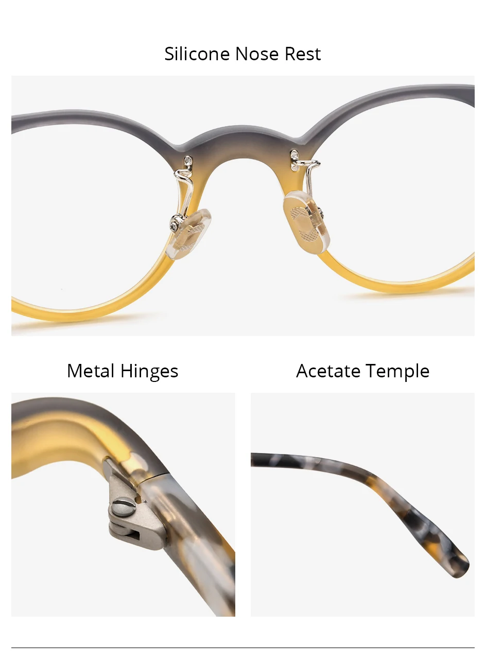 HEPIDEM Acetat Brillengestell Männer Berühmte Marke Design Retro Cat Eye Frauen Nerd Brillen Brillen Kleine Vintage Brillen 9280 – Detail 3
