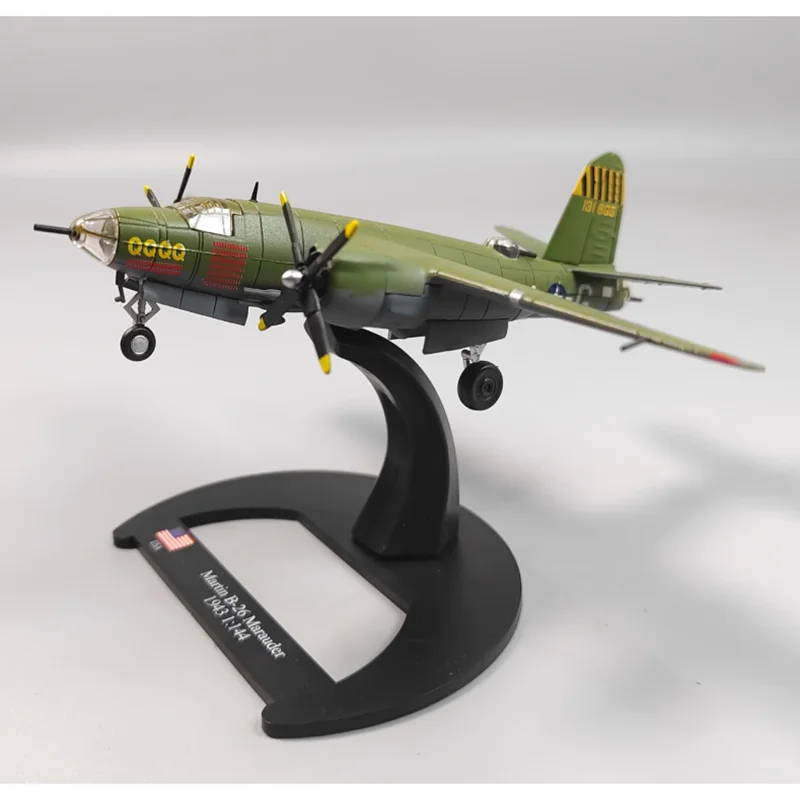 

1/144 Scale American B-26 B26 Predator Bomber Alloy Model Simulation Aircraft Model Collectible