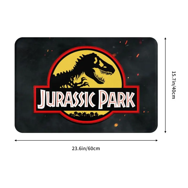 Jurassic Park Dinosaur Print Front Door Floor Entrance Mats Indoor Kitchen Bath Doormat Bedroom Carpet Rug