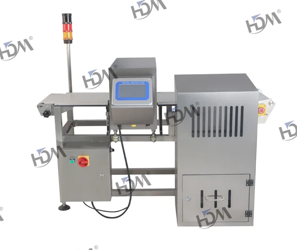 High precision food production line food metal detector conveyor for food industry