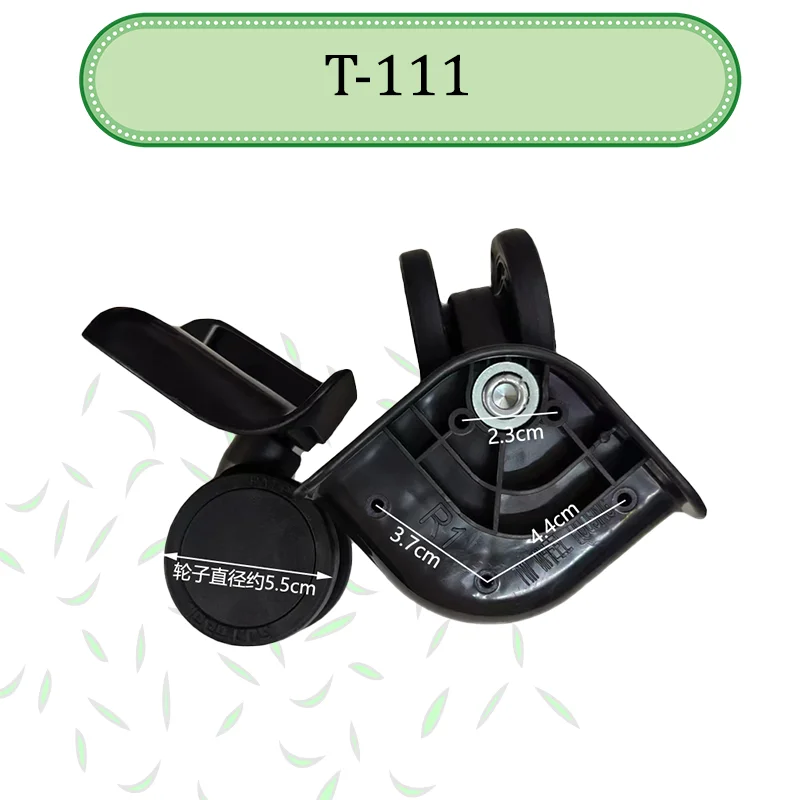 For SJTOBOL T111 Universal Wheel Accessories360° Anti-compression Wear-resistant SetSmooth Luggage Wheels