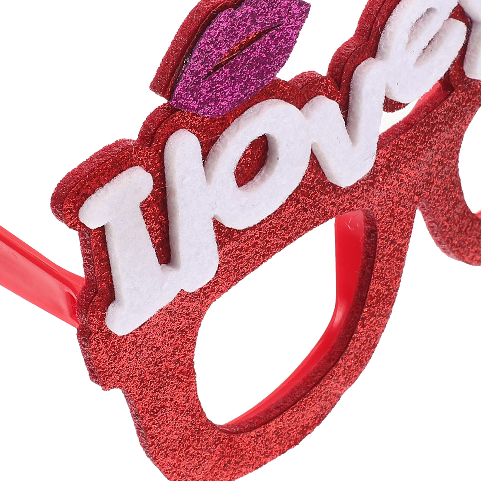 

6pcs Valentine Party Glasses Heart Shape Eyewear Photo Booth Props Fun Sunglasses Women Men Lightweight Party Favor