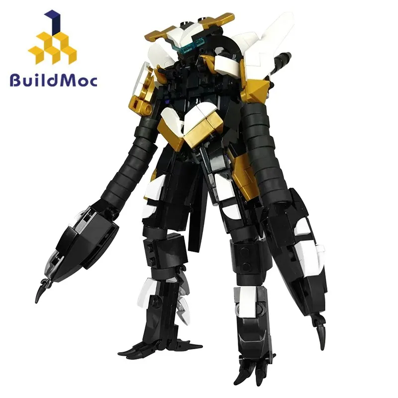 

Buildmoc Spectred Robot Mech Primed Action Figures MOC Set Building Blocks Kits Toys for Children Boys Gifts Toy 481PCS Bricks