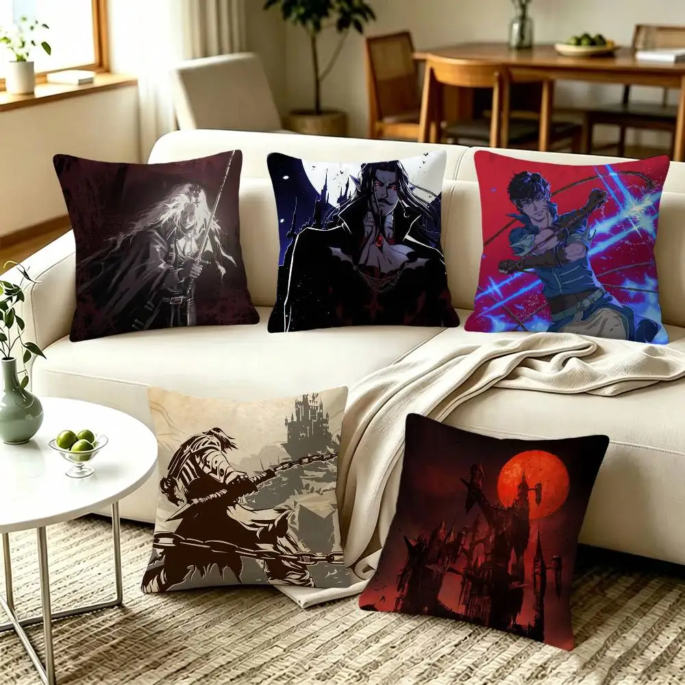 Game Cool Castlevania  Pillow Covers, Home Sofa Cushion Covers and Aecorative Custom