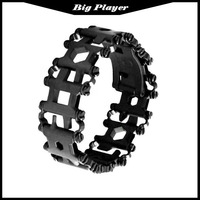 Stainless Steel Multifunctional Tool Bracelet Outdoor Survival Watch Bracelet Accessories 29 in 1 Portable Tools