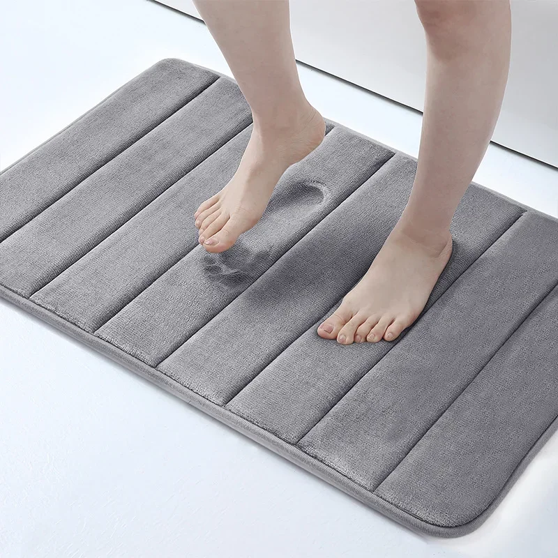 (CHAKME) Custom Cheap Comfort  Waterproof Water Absorption Super Soft Bath Mat