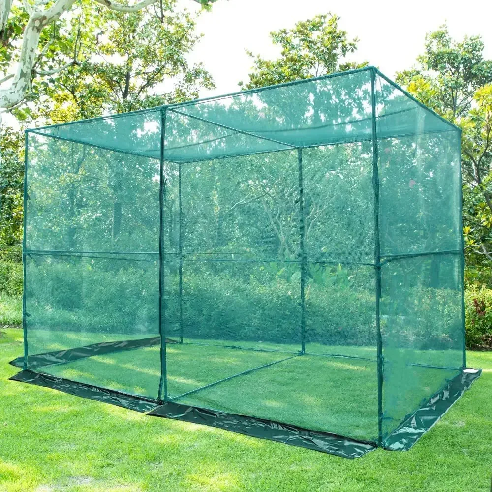Size Movable Eco-friendly Outdoor Gardening Crop Cage Plant Protection Tent Anti-bird Transparent Suitable for Back Garden