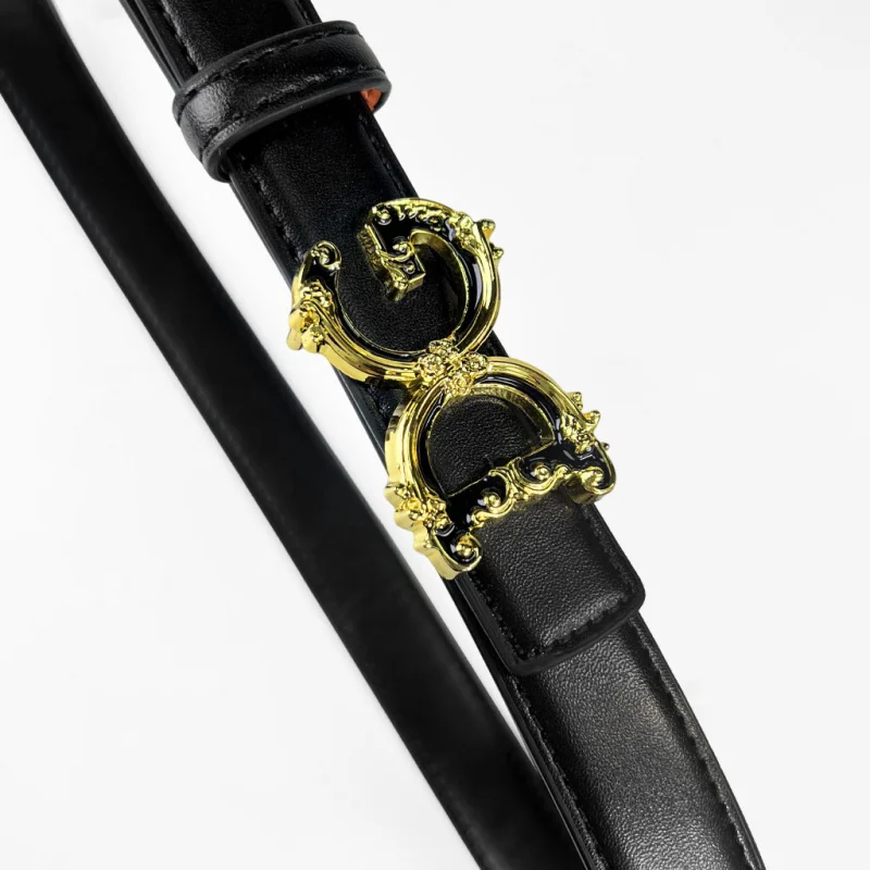 Cintura alla moda di alta qualità del designer |       Cintura classica retrò con fibbia dorata |       Cintura da donna con cintura in celebrità st